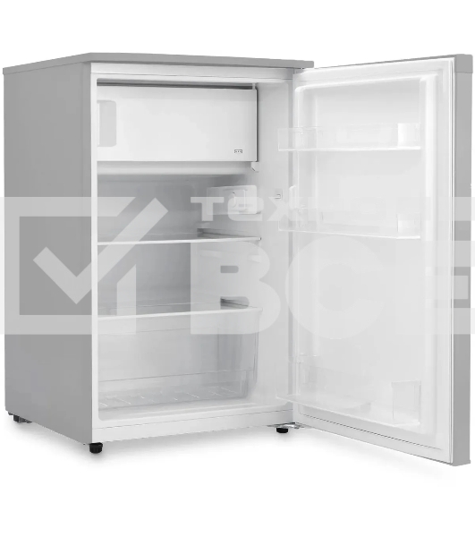 Холодильник Hyundai CO15051A серебристый однокамерный 101/14л морозилка сверху