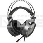 Гарнитура проводная с микрофоном A4Tech G530 черный/серый 1.8м мониторы оголовье, фото13