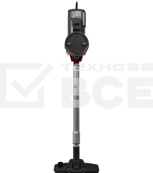 Пылесос вертикальный Centek CT-2561 красный/черный, питание от сети, 150 Вт, уборка сухая, пылесборник 0.5 л