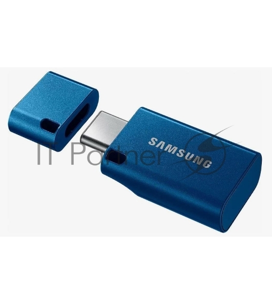Флешка USB Samsung MUF dark blue (MUF-128DA/AM), 128Gb, USB 3.2 Gen 1 Type C, R/W 400/100, темно-синий