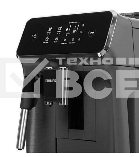 Кофемашина автоматическая Philips EP2224/10 черный, исп. кофе - молотый/зерновой, 1.8 л, 1500 Вт, 15 Бар.