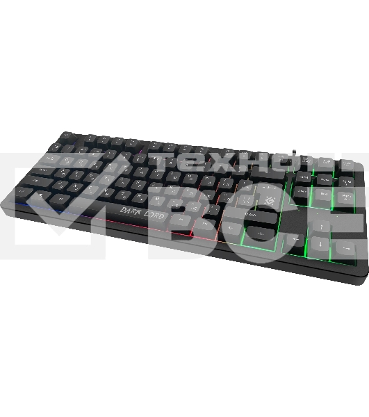 Клавиатура Defender Dark Lord GK-580  проводная, USB, черный