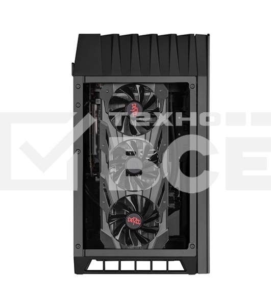 Компьютерный корпус SilverStone SST-LD03B-AF TO-LD03-BK-GLASS AND AIR FLOW VENT-SST  (810256)