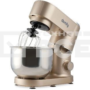 Миксер планетарный Domfy DSC-KM301 1200Вт золотистый