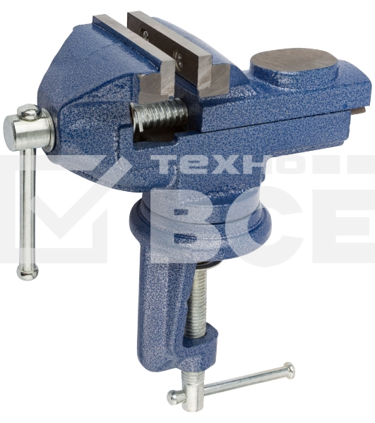 Тиски FIT 59506настольные, усиленные, поворотные 65 мм