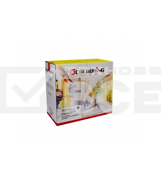 Картридж лазерный Colouring CG-CF281X черный (25000 стр.) для HP LaserJet Enterprise M630f/M630dn/M630h/M630z