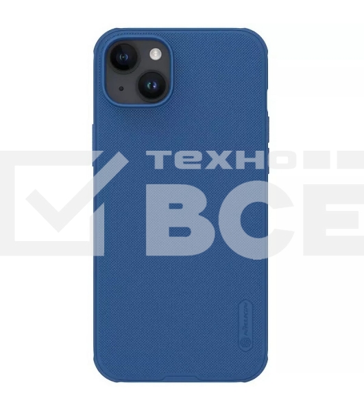 Чехол Super Frosted Shield Pro, синий, (AP IP15 Plus)