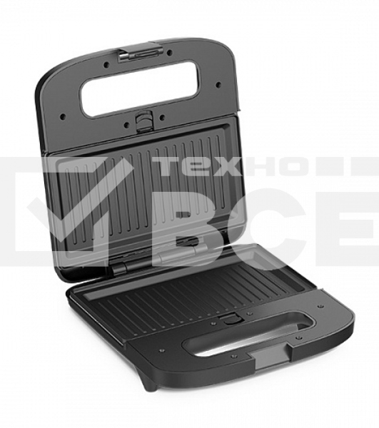 Прибор для выпечки BQ ST2000 Black 3 in 1. MultiChef, мощность: 800 Вт, многофункциональный прибор 3 в 1, 3 пары панелей в комплекте: гриль, венские вафли, сэндвич, антипригарное покрытие панелей Non-Stick PRO , равномерный нагрев, вертикальное хранение, 