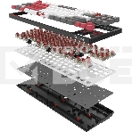 Клавиатура A4Tech Bloody S87 Naraka проводная USB черный/красный, фото9