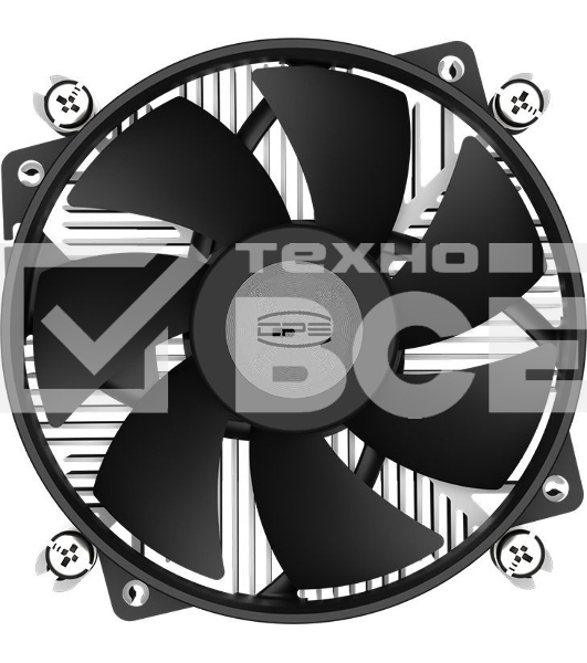 Устройство охлаждения (кулер) PcCooler R95S-I Soc-1200/1700/1851 4-pin 31.1dB Al 95W 360gr Ret (R95S-XXNIXX-CL)