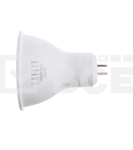 Лампа светодиодная SAFFIT SBMR1613 (55219) 13 вт 230в GU5.3 белый