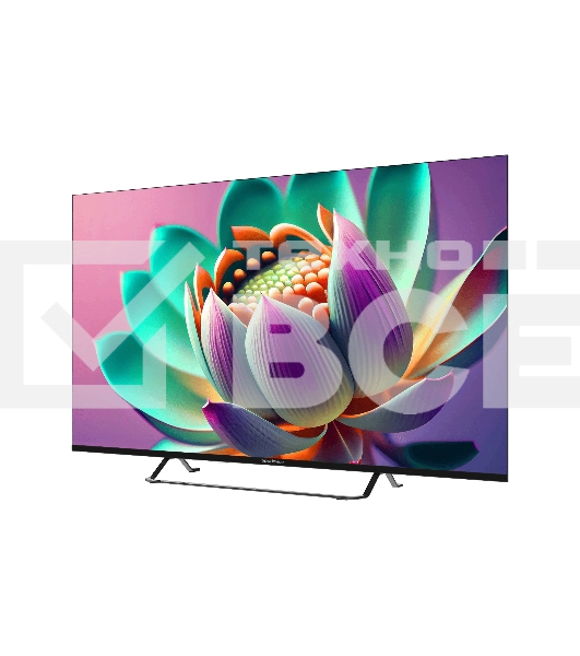 Телевизор TopDevice 50'' TDTV50CS07U_BKчерный UHD Smart YaOS 1.5GB 8GB