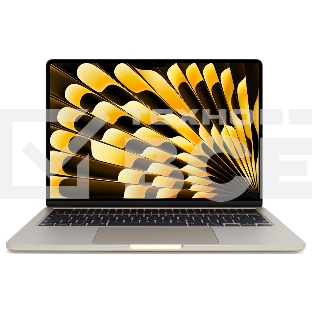 Ноутбук Apple Macbook Air 15 - M4 / 10C-10C / 16GB / 256GB / Starlight