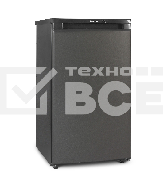 Холодильник Бирюса W408 графит однокамерный 88/27л морозилка сверху