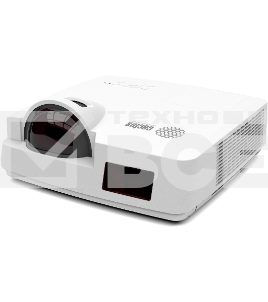 Проектор Cactus Bright CS-V3.WT 3LCD 4000Lm ANSI (1280x800) 30000:1 ресурс лампы:10000часов 1xUSB typeA 1xUSB typeB 2xHDMI 4кг