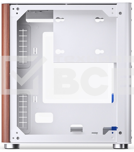Компьютерный корпус без блока питания Case JONSBO TK-0 белый, Desktop SFF, TG, no fan, 1xUSB-A 3.2 + 1xUSB-C 3.2, SFX PSU Support, mITX белый