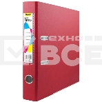 Папка-регистратор Silwerhof 2013373 A4 50мм, ПВХ/бумага красный, металлическая окантовка, сборная (упаковка: 2шт), фото 1