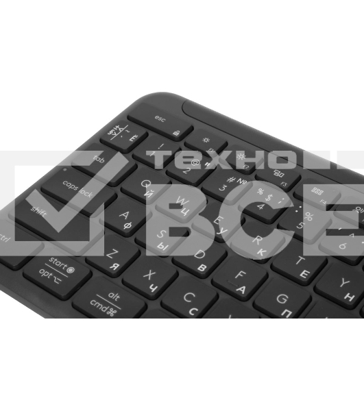 Комплект клавиатура+мышь Logitech MK950 беспроводной, USB, графитовый/чёрный