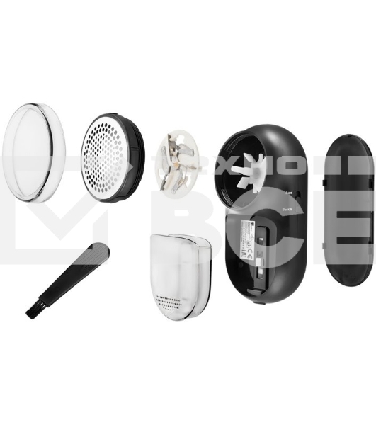 Очиститель катышков Kitfort Мощность 2 Вт.Питание micro USB DC 5 В 0,5 А.