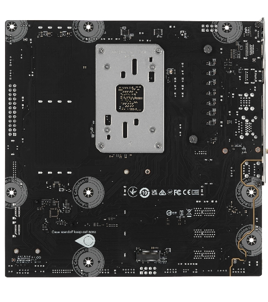 Материнская плата MSI PRO B850M-P B850, AM5, 4*DDR5, 4*PCIEx16, 3*M.2, 2*TypeC, 1*USB3.2Gen2, 6*USB3.2Gen1, 8*USB2.0, 4*SATA3.0, 5G, DP, HDMI, M-ATX, RTL