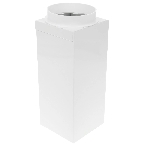 Вытяжка каминная Elikor SA6211WS белый/серебро, 60 см, 180 куб. м/ч, 56 дБ, фото3