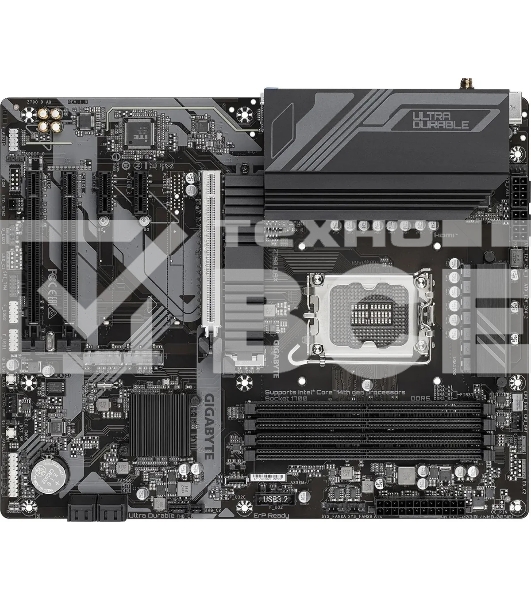 Материнская плата Gigabyte Z790 D AX, LGA 1700, Intel Z790, 4xDDR5, 4xSATA, 3xM.2, 1xPCI-E 5.0 x16, 1xPCI-E 4.0 x4, 2xPCI-E 3.0 x1, 1xHDMI, 1xDP, 1x 2.5Gb LAN, 4xUSB-A 3.2 Gen 1, 1xUSB-A 3.2 Gen 2, 2xUSB-A 2.0, 1xUSB-C 3.2 Gen 2, 3x3.5 мм, 7.1, ATX