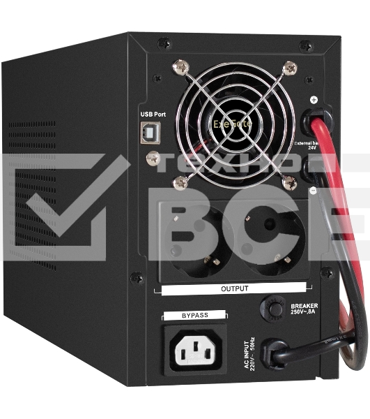 Комплект Источник бесперебойного питания EX295987RUS + батарея 100Aч EX285656RUS 2шт (инвертор, синус, для котла) ExeGate SineTower SZ-1000.LCD.AVR.2SH.1C13.USB <1000VA/800W, чистый синусоида, LCD дисплей, AVR, 2*Schuko+1*C13, USB, линейно-интерактивный, 