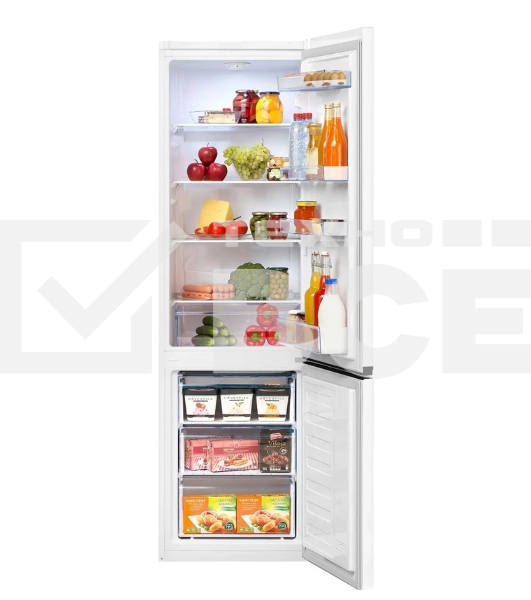 Холодильник Beko B1RCSK312W белый двухкамерный 213/87л морозилка снизу