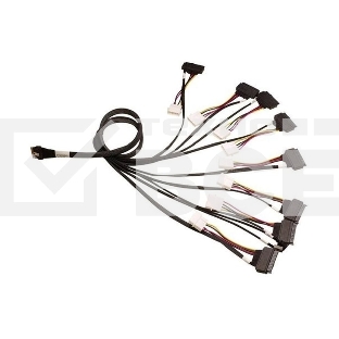 Кабель ACD-60006-ZC Slimline SASx8 (SFF8654) -to- 8x U.3 Direct, 1M, (аналог Broadcom 05-60006-00) {30}