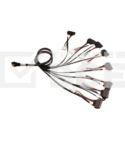 Кабель ACD-60006-ZC Slimline SASx8 (SFF8654) -to- 8x U.3 Direct, 1M, (аналог Broadcom 05-60006-00) {30}