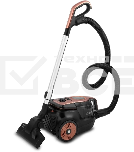 Пылесос Vitek VT-8117(BK) коричневый/черный, 450/2200 Вт, уборка сухая, пылесборник циклонный фильтр, 2,5 л