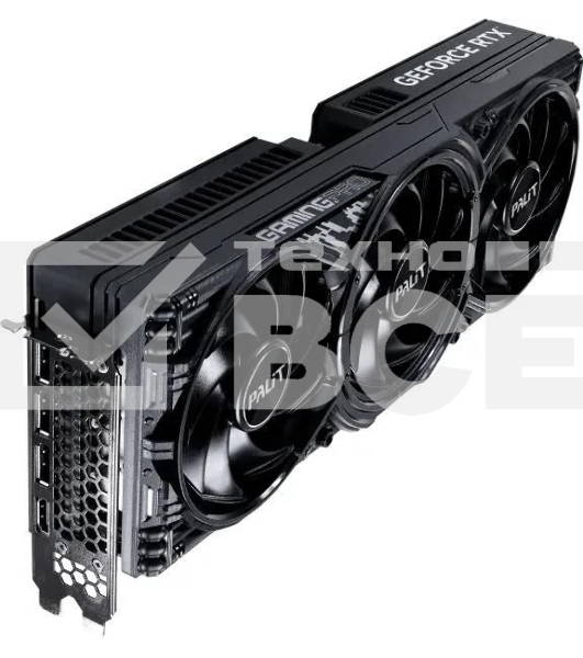 Видеокарта Palit PA-RTX5080 GAMINGPRO OC 16GB GeForce RTX5080 16Gb 256bit GDDR7 2295/30000 HDMIx1 DPx3 HDCP Ret PCI-E PA-RTX5080