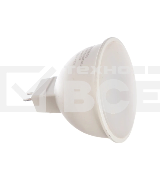 Лампа светодиодная Ресанта LL-R-MR16-7W-230-4K-GU5.3 рефлекторная, 7 Вт, нейтральная, GU5.3