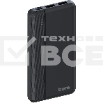 Мобильный аккумулятор Buro BP10A 10000mAh 10W 2A 2xUSB-A черный, фото 1