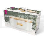 Хлебница TALLER TR-51979 Хюгге с крышкой-разделочной доской, фото2