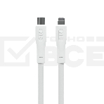 Кабель MORE CHOICE (4620202553119) K60ia 2м USB 3.0A PD 27W для Lightning ng 8-pin Type-C - 2м, белый, фото 1