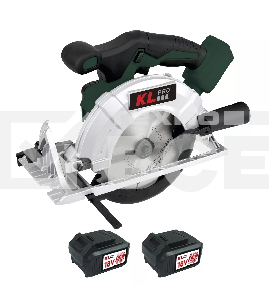 Профессиональная пила циркулярная бесщеточная KLPRO KLDAT18B-50 (18 В/5,0 А·ч)