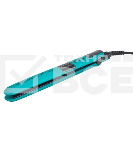 Выпрямитель Polaris PHS-2405К бирюзовый, 34 Вт, LED рег.t,5режимов