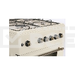 Плита газовая Nordfrost GG 6061 Y бежевый, конфорок 4 шт, духовка 63 л, 60 см x 89 см x 60 см, фото5