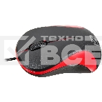 Мышь проводная Oklick 115S черный/красный, 1200 dpi, USB, кнопки - 3, фото5