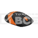 Мышь беспроводная A4Tech Fstyler FG10 черный/оранжевый, 2000 dpi, радиоканал, USB, кнопки - 4, фото7