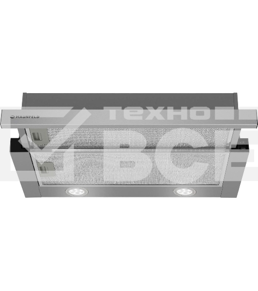 Вытяжка встраиваемая Maunfeld VS Light 60 нержавеющая сталь, 60 см, 520 куб. м/ч, 56 дБ