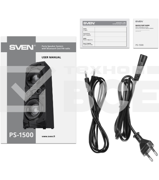 Беспроводная колонка Sven PS-1500 черный