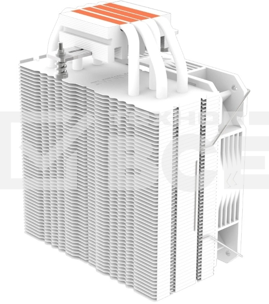 Кулер ZALMAN CNPS9X PERFORMA WHITE ARGB, 120мм FAN, 4 HEAT PIPES, 4-PIN PWM, 700-1800 RPM, 28DBA MAX, HYDRO BEARING, FULL SOCKET SUPPORT