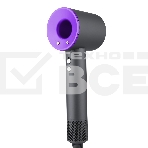 Фен Blackton Bt HD1818M серый/фиолетовый, 1800 Вт, ионизация, фото2