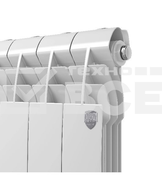 Радиатор алюминиевый Royal Thermo BILINER A 500 - 6 секц.