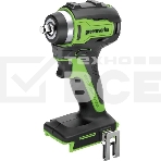 Гайковерт ударный аккумуляторный GreenWorks GD24IW200, 24v, 200 Нм, без АКБ и ЗУ (3803607), фото 1