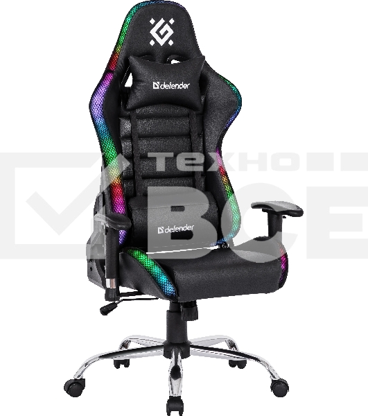 Кресло игровое Defender Ultimate LIGHT BLACK