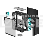 Компьютерный корпус Deepcool CC560 V2 черный без БП ATX 4x120mm 1xUSB2.0 1xUSB3.0 audio bott PSU, фото4