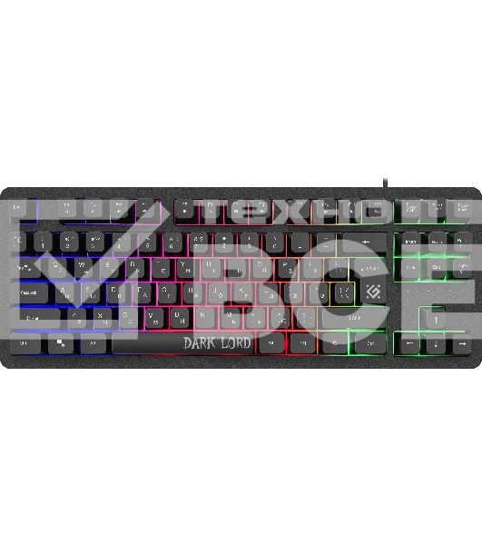 Клавиатура Defender Dark Lord GK-580  проводная, USB, черный